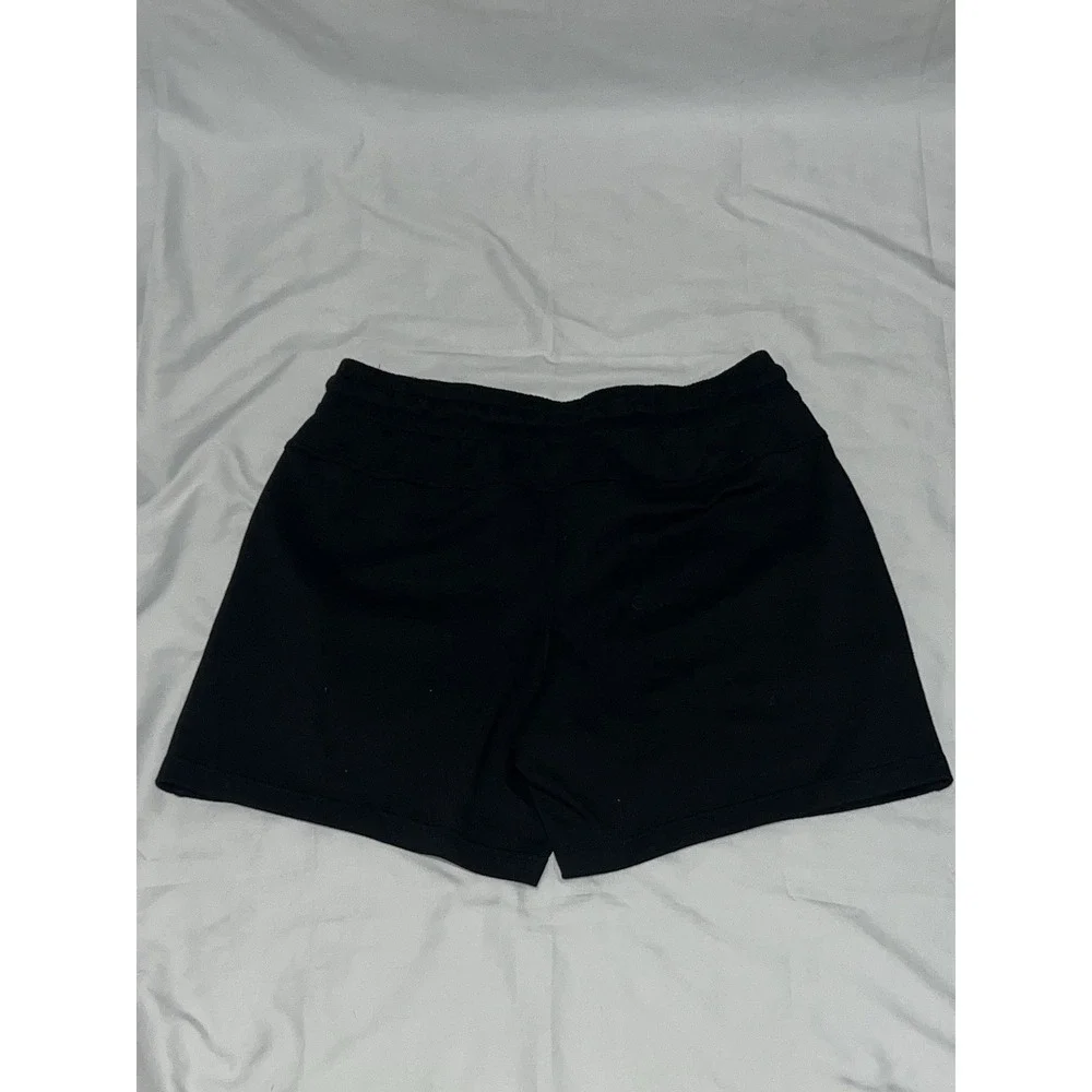 90 Degree By Reflex Black Comfy Soft Sweat Gym Shorts Men's Size L Read